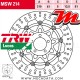 Disque de frein Avant ~ Kawasaki ZX-9R 900 Ninja (ZX900E) 2000-2001 ~ TRW Lucas MSW 214 