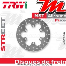 Disque de frein Arrière ~ Kawasaki KLX 650 (LX650C) 1993-2003 ~ TRW Lucas MST 336