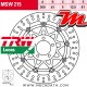 Disque de frein Avant ~ Kawasaki ZZR 600 (ZX600D) 1990-1992 ~ TRW Lucas MSW 215 