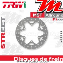 Disque de frein Arrière ~ Kawasaki KX 500 (KX500E) 1990-2003 ~ TRW Lucas MST 333