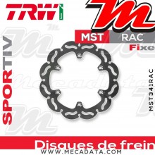 Disque de frein Arrière ~ Kawasaki KLX 400 R (LX400.) 2003-2006 ~ TRW Lucas MST 341 RAC