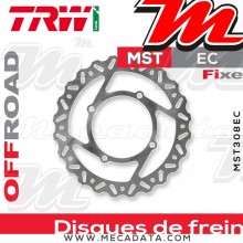 Disque de frein Avant ~ Kawasaki KX 125 (KX125) 2006-2008 ~ TRW Lucas MST 308 EC 