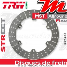 Disque de frein Arrière ~ Honda ST 1100 Pan European, ABS (SC26) 1992-1995 ~ TRW Lucas MST 428