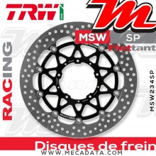 Disque de frein Avant ~ Honda CBR 1000 SP, SP2 Fireblade (SC77) 2017+ ~ TRW Lucas MSW 234 SP