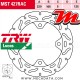Disque de frein Arrière ~ Honda CBR 1000 RR Fireblade, SP-SP2 (SC77) 2017+ ~ TRW Lucas MST 427 RAC 