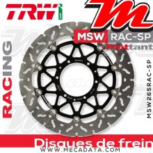 Disque de frein Avant ~ Honda CBR 1000 RA Fireblade (SC59) 2009-2016 ~ TRW Lucas MSW 265 RAC-SP