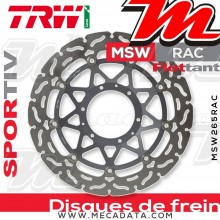 Disque de frein Avant ~ Honda CBR 1000 RA Fireblade (SC59) 2009-2016 ~ TRW Lucas MSW 265 RAC