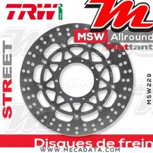 Disque de frein Avant ~ Honda VFR 800 F ABS (RC93) 2017+ ~ TRW Lucas MSW 229