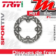 Disque de frein Arrière ~ Honda TRX 250 L 2012+ ~ TRW Lucas MST 245 RAC