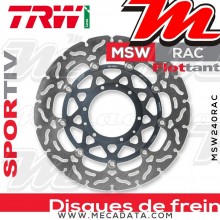 Disque de frein Avant ~ Honda CB 1300 S, SA (SC54) 2005+ ~ TRW Lucas MSW 240 RAC