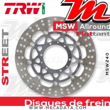 Disque de frein Avant ~ Honda CB 1300 Superfour ABS (SC54) 2005-2009 ~ TRW Lucas MSW 240