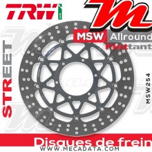 Disque de frein Avant ~ Honda VTR 1000 SP2 (SC45) 2002+ ~ TRW Lucas MSW 254 