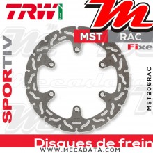 Disque de frein Avant ~ Honda VFR 750 F (RC36) 1990-1993 ~ TRW Lucas MST 206 RAC