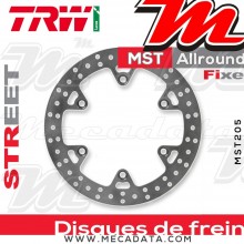 Disque de frein Avant ~ Honda FX 650 Vigor (RD09) 1999-2002 ~ TRW Lucas MST 205