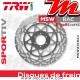 Disque de frein Avant ~ Honda RS 250 R 1990-1997 ~ TRW Lucas MSW 212 RAC 