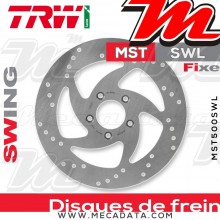 Disque de frein Avant ~ Harley Davidson FLSTN 1690 Softail Deluxe, ABS (FS2) 2012+ ~ TRW Lucas MST 500 SWL 