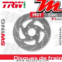 Disque de frein Arrière ~ Harley Davidson XR 1200 X 2010-2012 ~ TRW Lucas MST 503 SWL