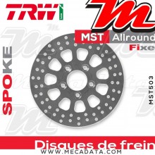 Disque de frein Arrière ~ Harley Davidson XR 1200 X 2010-2012 ~ TRW Lucas MST 503