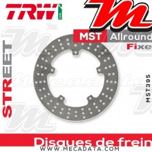 Disque de frein Arrière ~ Gilera 250 Nexus (M35) 2006-2008 ~ TRW Lucas MST 395