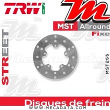 Disque de frein Arrière ~ Gilera FX 50 Runner SP 2012+ ~ TRW Lucas MST 255