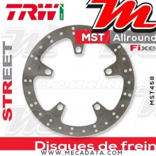 Disque de frein Avant ~ Gilera GP 800 (M55) 2008+ ~ TRW Lucas MST 458