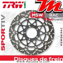 Disque de frein Avant ~ Ducati 1100 Multistrada (A1) 2003-2009 ~ TRW Lucas MSW 281 RAC