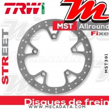 Disque de frein Arrière ~ BMW K 1300 GT ABS (K12S) 2009-2011 ~ TRW Lucas MST 391