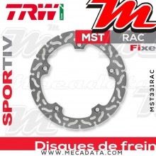 Disque de frein Arrière ~ BMW R 850 RT (jantes à rayons) (259) 1995-2001 ~ TRW Lucas MST 331 RAC