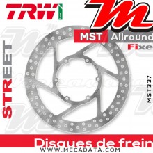 Disque de frein Avant ~ BMW G 650 GS, ABS (E650G) 2008+ ~ TRW Lucas MST 337