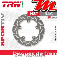 Disque de frein Arrière ~ Aprilia SL 1000 Falco (PA) 2000-2005 ~ TRW Lucas MST 376 RAC