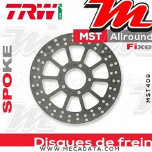 Disque de frein Avant ~ Aprilia 500 Scarabeo ie (VR) 2007-2009 ~ TRW Lucas MST 409