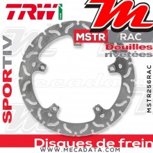 Disque de frein Avant ~ BMW R 1200 S (R12S) 2007-2008 ~ TRW Lucas MSTR 256 RAC