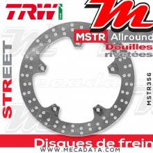 Disque de frein Avant ~ BMW R 1200 S (R12S) 2006-2007 ~ TRW Lucas MSTR 356