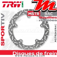 Disque de frein Avant ~ BMW R 1200 GS Adventure (1G12) 2016+ ~ TRW Lucas MSTR 242 RAC