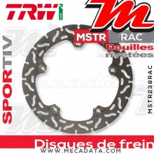 Disque de frein Avant ~ BMW R 1200 GS Adventure (R12) 2006-2007 ~ TRW Lucas MSTR 238 RAC