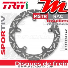 Disque de frein Avant ~ BMW K 1200 R Sport (K12R) 2007-2008 ~ TRW Lucas MSTR 257 RAC