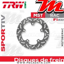 Disque de frein Arrière ~ Yamaha YZF 1000 R1, R1M (RN49) 2017+ ~ TRW Lucas MST 362 RAC 