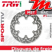 Disque de frein Avant ~ Yamaha XJ 750 X Maxim (1MY) 1986-1990 ~ TRW Lucas MST 248 RAC