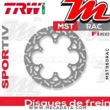 Disque de frein Arrière ~ Yamaha YZ 125 (CE09/10/13/15/16C) 2002+ ~ TRW Lucas MST 350 RAC 