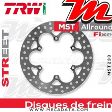 Disque de frein Arrière ~ Yamaha FJ 1200 ABS (3YA) 1991-1996 ~ TRW Lucas MST 233