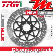 Disque de frein Avant ~ Yamaha FZR 1000 EXUP (3LE) 1994-1995 ~ TRW Lucas MSW 222