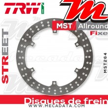 Disque de frein Avant ~ Yamaha XJ 900 S Diversion (4KM) 1994+ ~ TRW Lucas MST 264