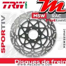 Disque de frein Avant ~ Yamaha TRX 850 (4UN) 1996-2000 ~ TRW Lucas MSW 221 RAC