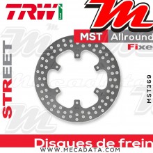 Disque de frein Arrière ~ Yamaha XTZ 750 H, N (3LD/3WN) 1989-1999 ~ TRW Lucas MST 369