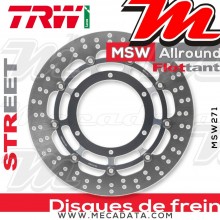 Disque de frein Avant ~ Yamaha XT 660 X (DM01) 2004+ ~ TRW Lucas MSW 271