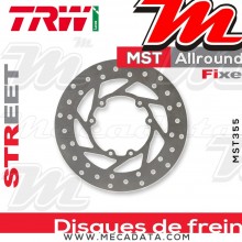 Disque de frein Avant ~ Yamaha WR 500 (4AA) 1992-1993 ~ TRW Lucas MST 355