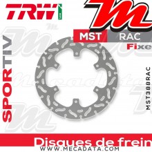 Disque de frein Arrière ~ Yamaha WR 250 X (DG20) 2008+ ~ TRW Lucas MST 388 RAC