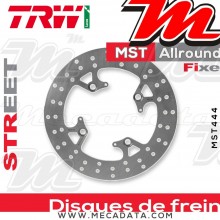 Disque de frein Arrière ~ Triumph 1050 Sprint ST ABS (215NA) 2005-2010 ~ TRW Lucas MST 444