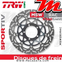 Disque de frein Avant ~ Triumph TT 600 (806AD) 2000-2003 ~ TRW Lucas MSW 261 RAC