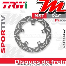 Disque de frein Arrière ~ Suzuki GSF 1250 SA Bandit ABS (WVCH) 2007+ ~ TRW Lucas MST 386 RAC